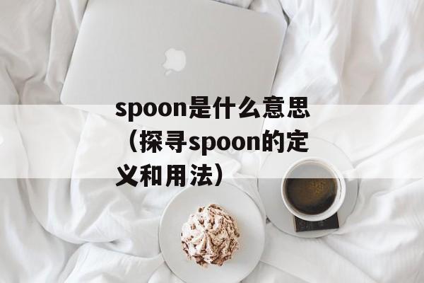 spoon是什么意思（探寻spoon的定义和用法）-第1张图片-居家生活