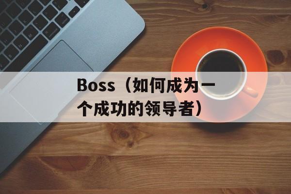 Boss（如何成为一个成功的领导者）-第1张图片-居家生活