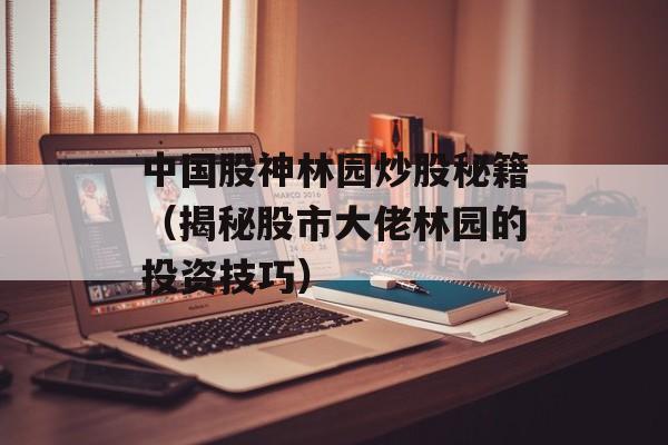 中国股神林园炒股秘籍（揭秘股市大佬林园的投资技巧）-第1张图片-居家生活