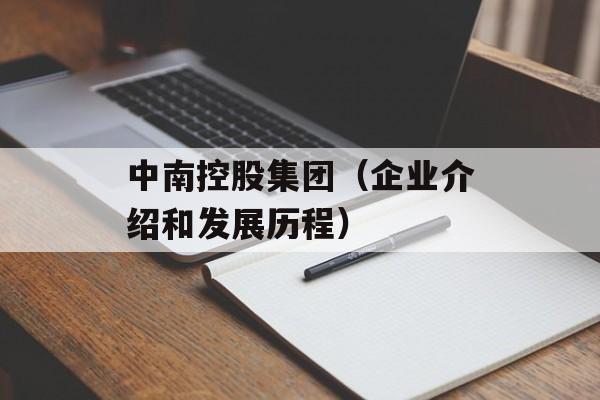 中南控股集团（企业介绍和发展历程）-第1张图片-居家生活