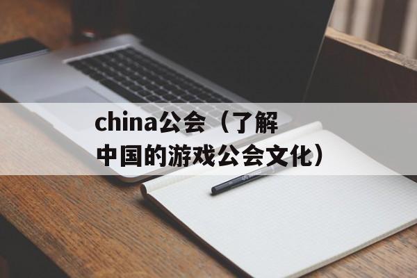 china公会（了解中国的游戏公会文化）-第1张图片-居家生活