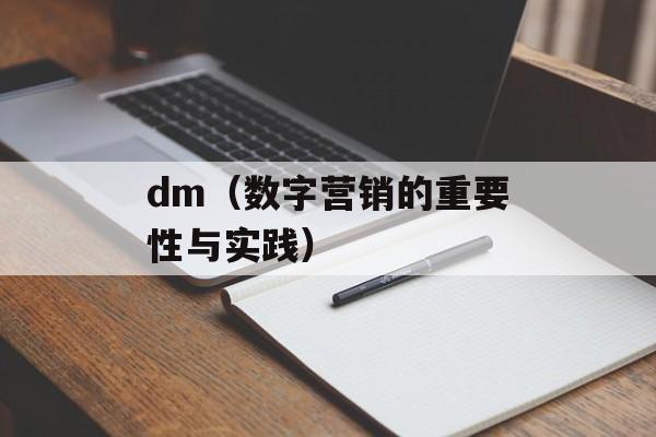 dm（数字营销的重要性与实践）-第1张图片-居家生活