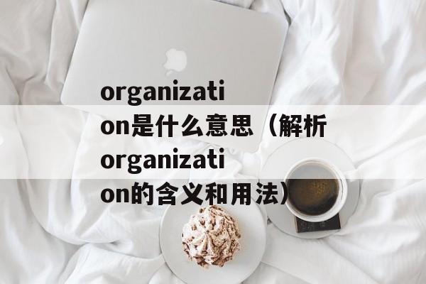 organization是什么意思（解析organization的含义和用法）-第1张图片-居家生活