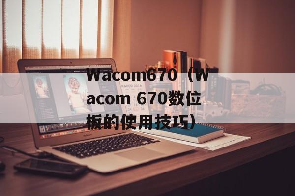 Wacom670（Wacom 670数位板的使用技巧）-第1张图片-居家生活