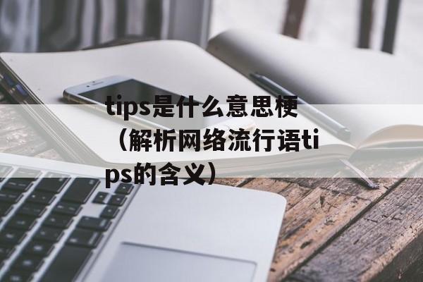 tips是什么意思梗（解析网络流行语tips的含义）-第1张图片-居家生活