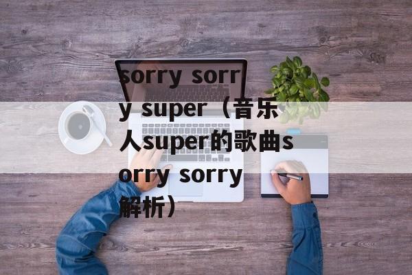 sorry sorry super（音乐人super的歌曲sorry sorry解析）-第1张图片-居家生活