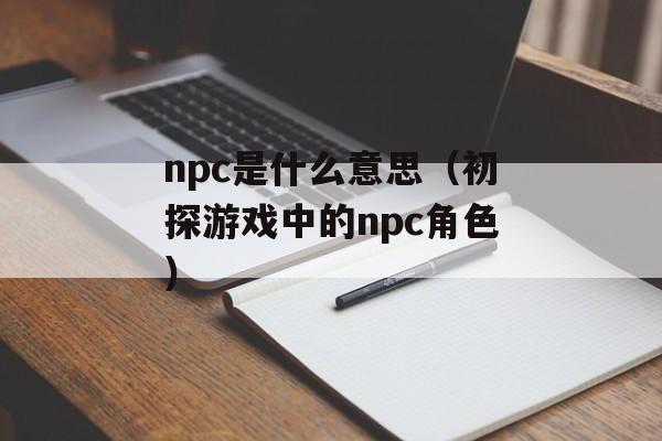 npc是什么意思（初探游戏中的npc角色）-第1张图片-居家生活