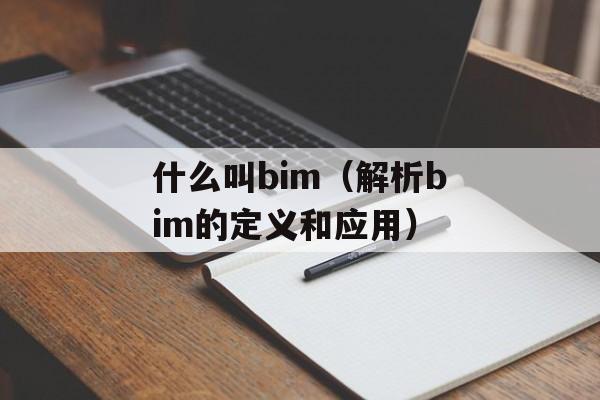 什么叫bim（解析bim的定义和应用）-第1张图片-居家生活