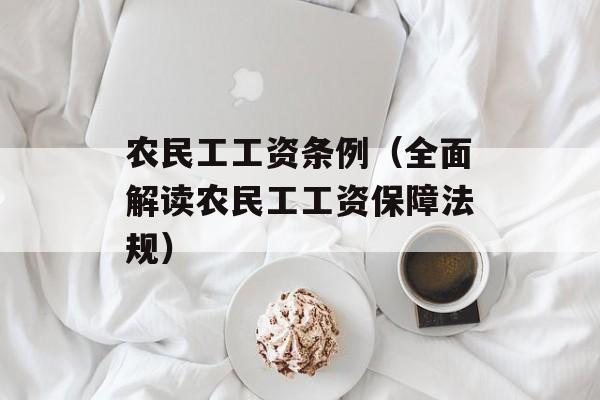 农民工工资条例（全面解读农民工工资保障法规）-第1张图片-居家生活