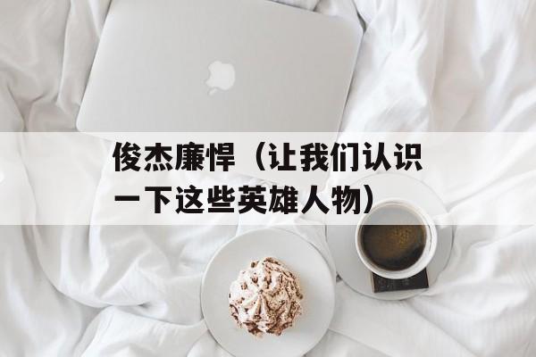 俊杰廉悍（让我们认识一下这些英雄人物）-第1张图片-居家生活