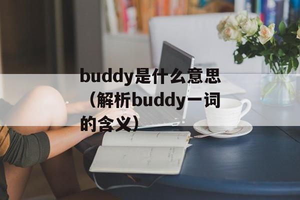 buddy是什么意思（解析buddy一词的含义）-第1张图片-居家生活