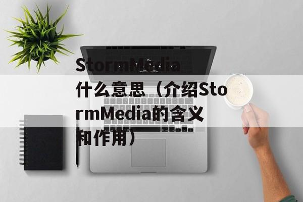 StormMedia什么意思（介绍StormMedia的含义和作用）-第1张图片-居家生活