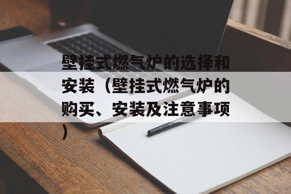 壁挂式燃气炉的选择和安装（壁挂式燃气炉的购买、安装及注意事项）-第1张图片-居家生活