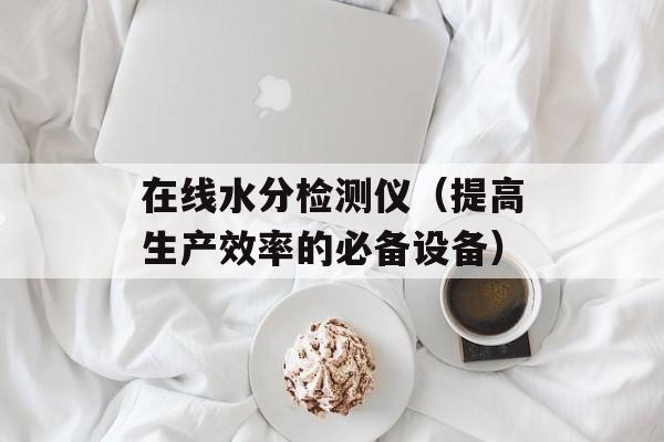 在线水分检测仪（提高生产效率的必备设备）-第1张图片-居家生活