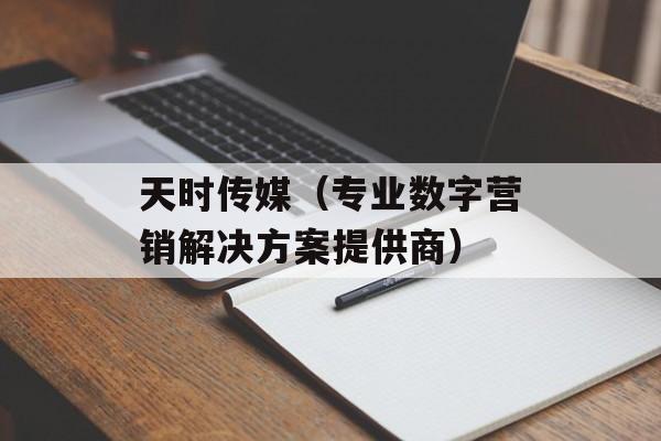 天时传媒（专业数字营销解决方案提供商）-第1张图片-居家生活