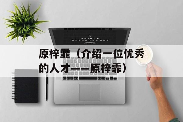 原梓霏（介绍一位优秀的人才——原梓霏）-第1张图片-居家生活
