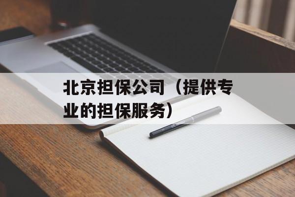 北京担保公司（提供专业的担保服务）-第1张图片-居家生活