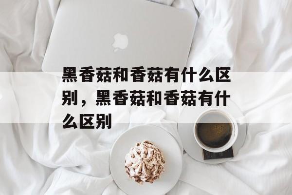 黑香菇和香菇有什么区别，黑香菇和香菇有什么区别-第1张图片-居家生活